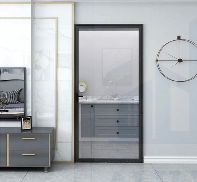 Slim Frame Hinged Door